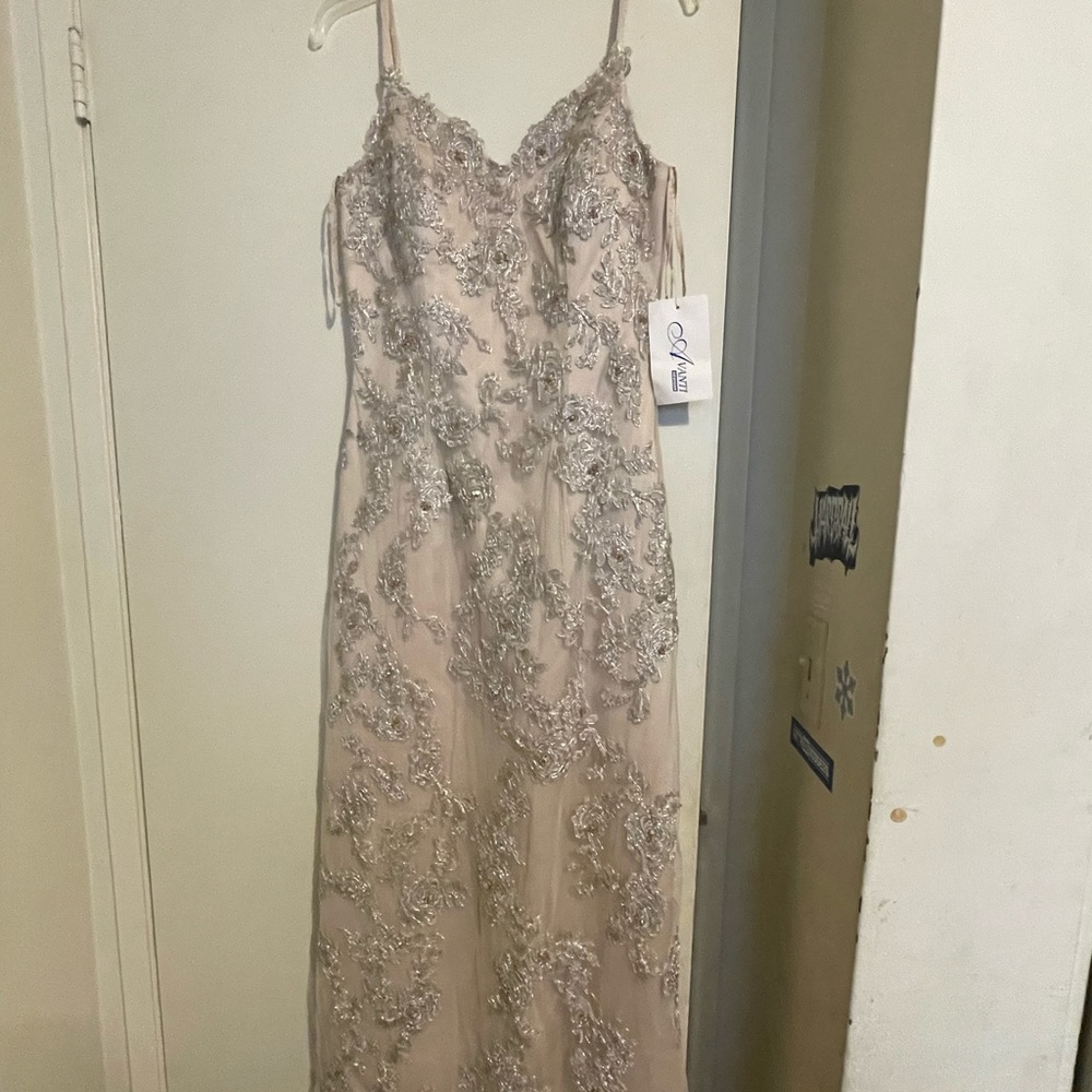 Beige formal dress